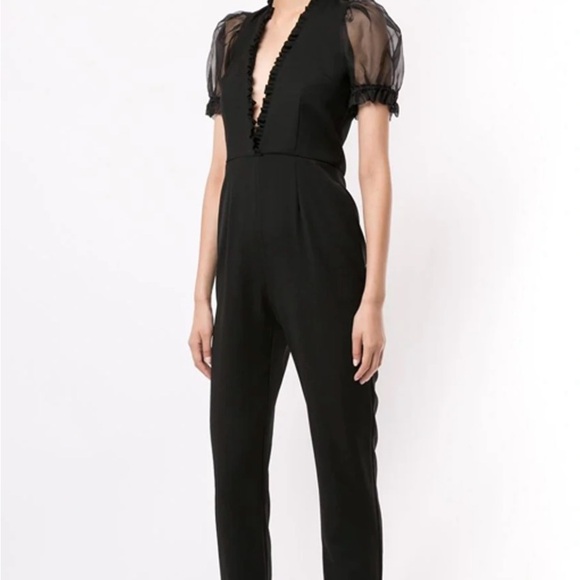 MacGraw Slim fit Suzette black jumpsuit - Picture 1 of 8